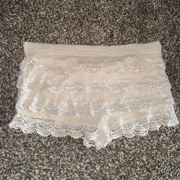 Joe Boxer Lace Boyshorts in Cream - Picture 2 of 4